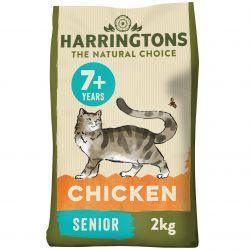 Harringtons Cat Senior Chicken, 2kg | Luxury Home Accessories | Heulog Glow