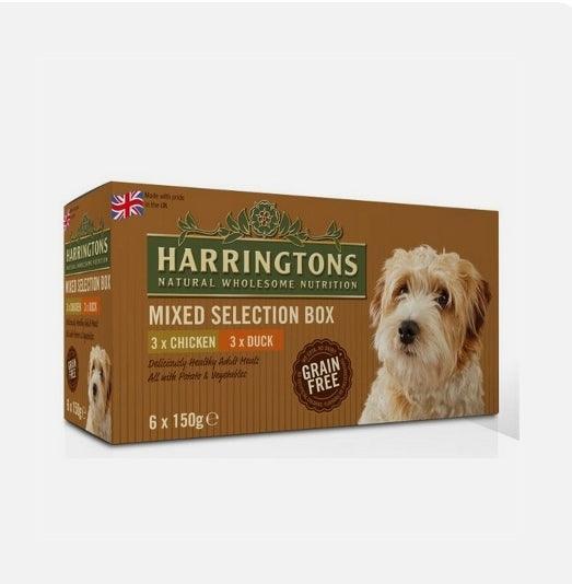 Harringtons Complete Wet Mixed Box 6x150g | Luxury Home Accessories | Heulog Glow