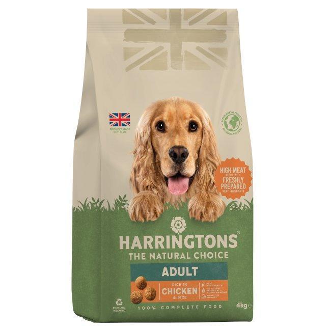 Harringtons Dog Chicken & Rice 3x4kg | Luxury Home Accessories | Heulog Glow