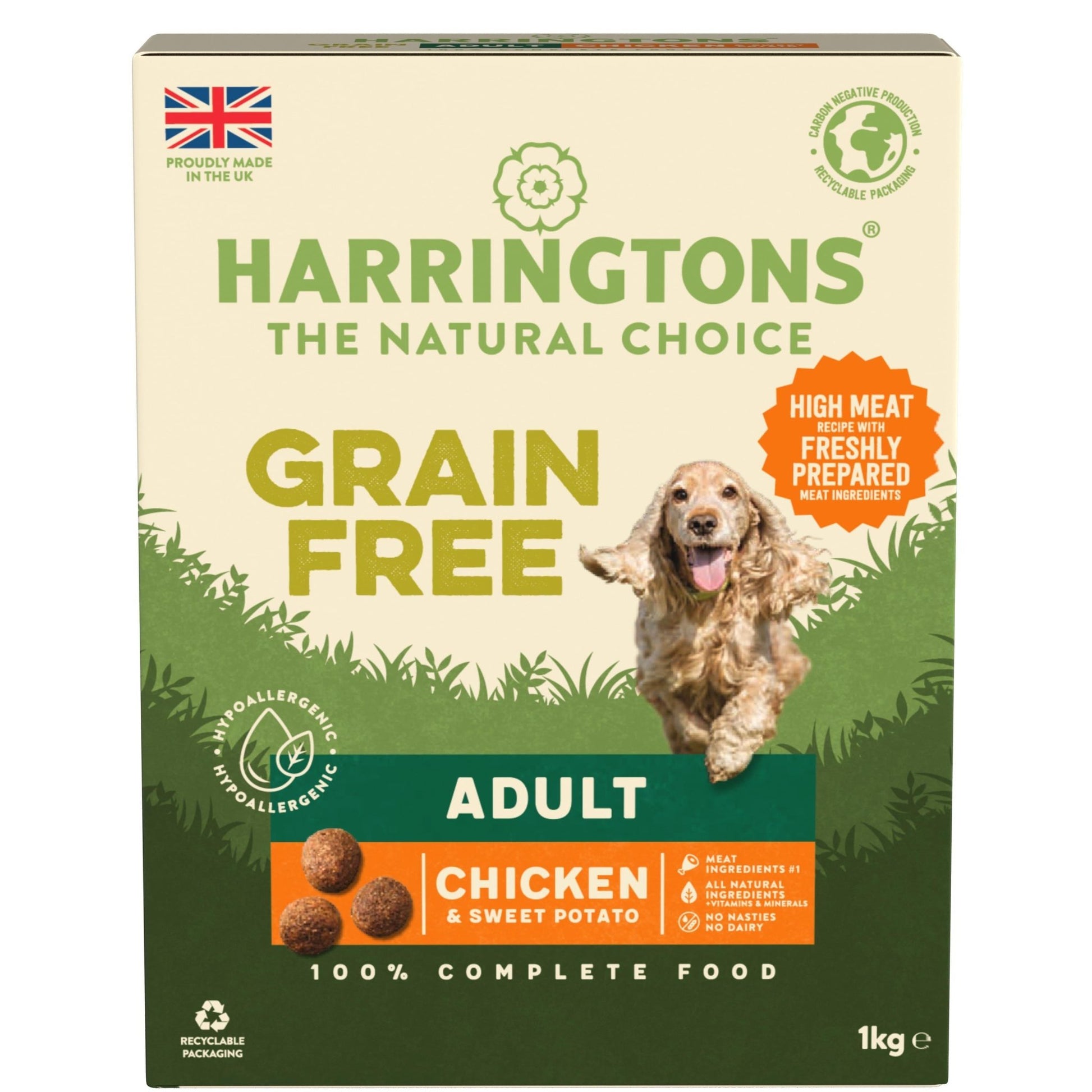 Harringtons Dog Grain Free Chicken 5x1kg | Luxury Home Accessories | Heulog Glow