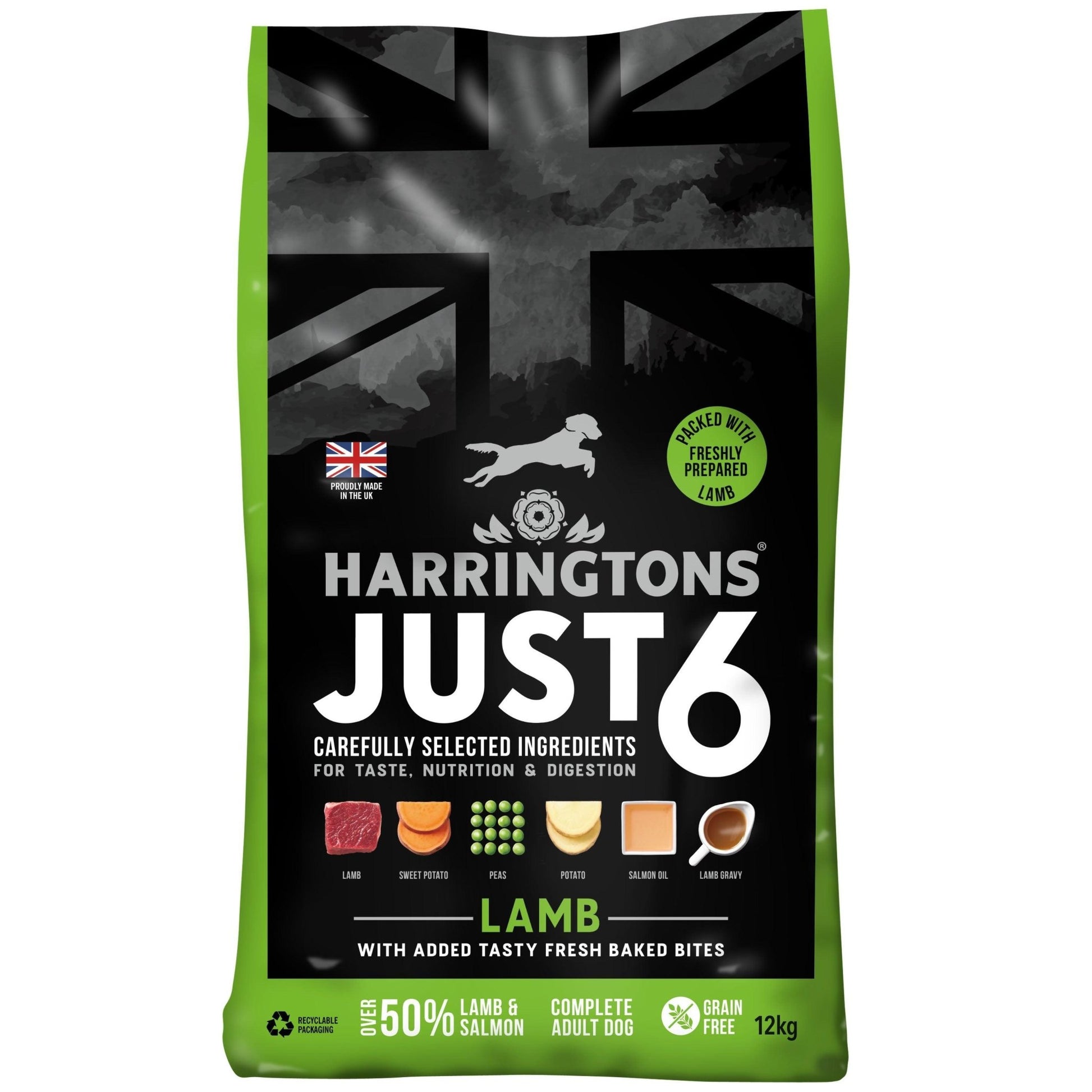 Harringtons Dog Just 6 Lamb | Luxury Home Accessories | Heulog Glow