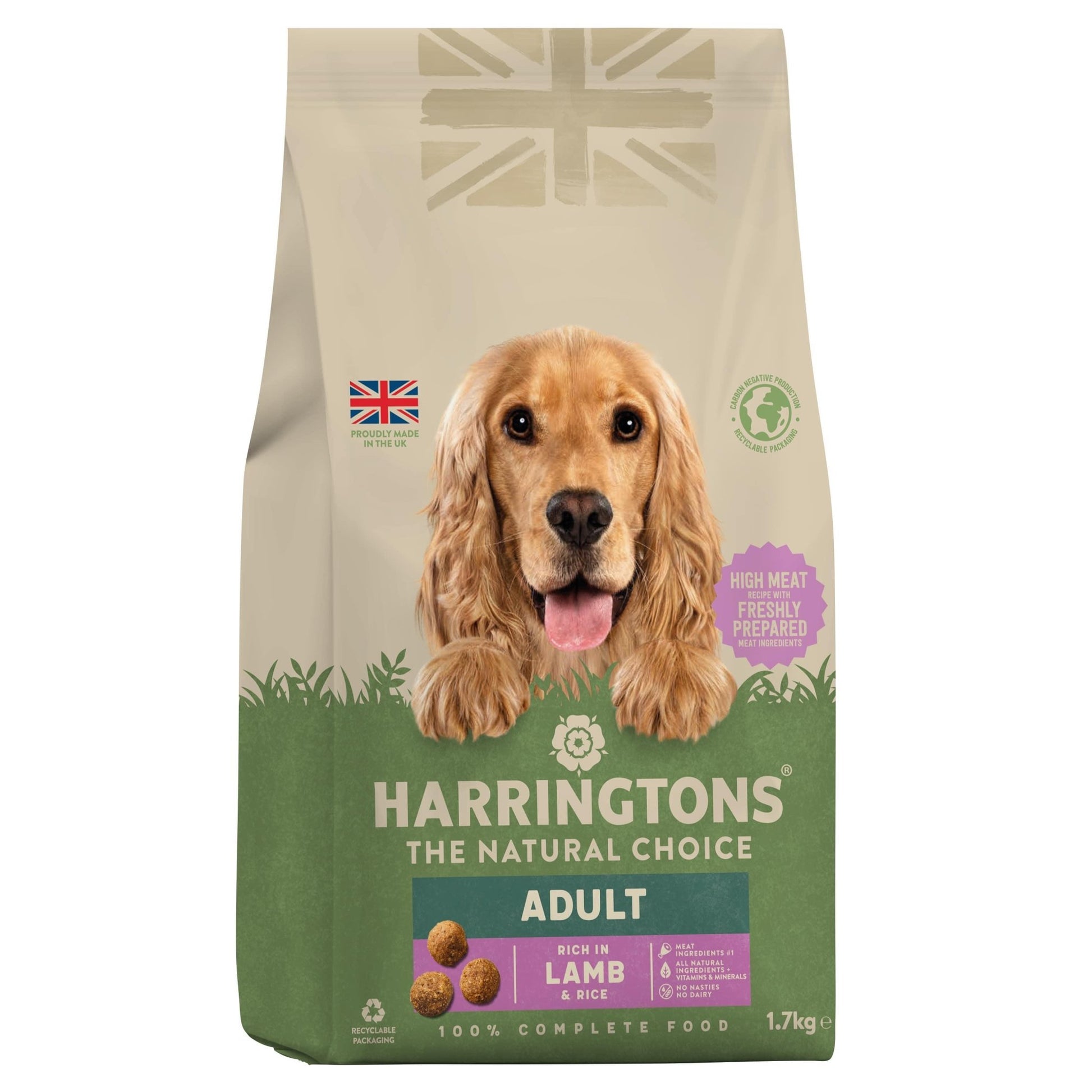 Harringtons Dog Lamb & Rice 4x1.7kg | Luxury Home Accessories | Heulog Glow