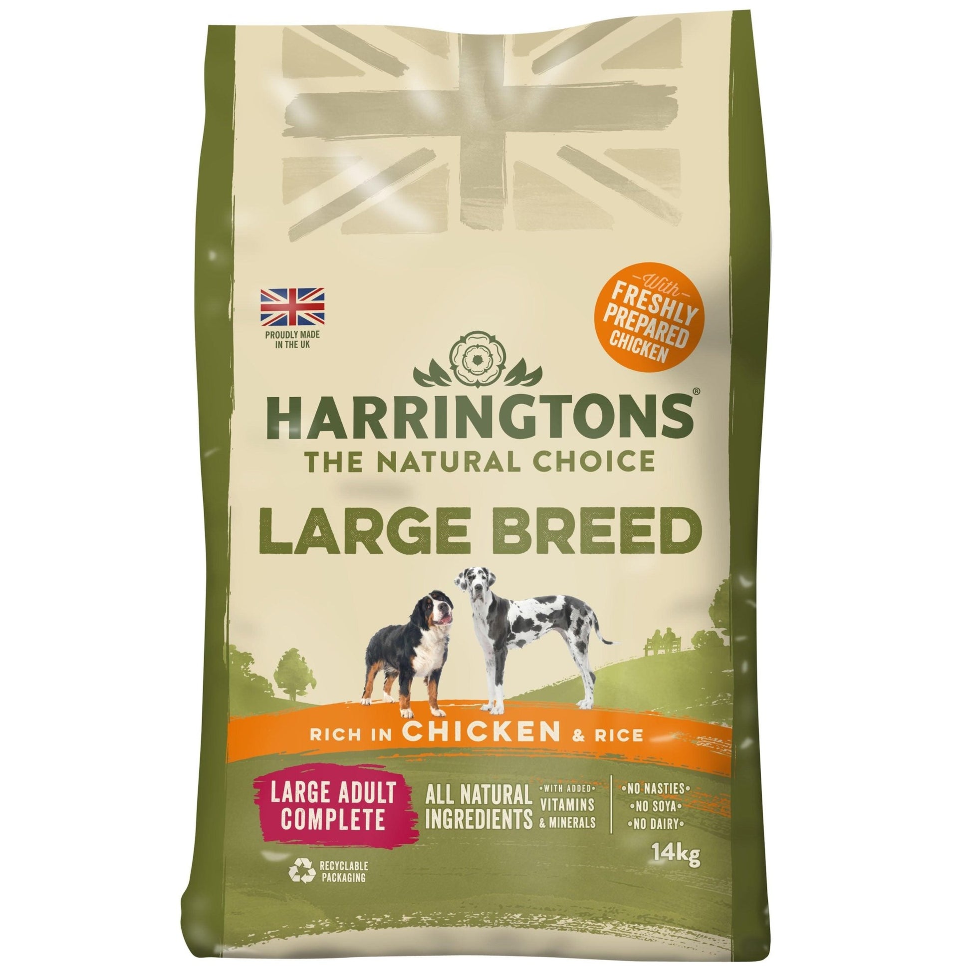 Harringtons Dog Large Chicken | Luxury Home Accessories | Heulog Glow
