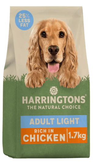 Harringtons Dog Light Chicken 4x1.7kg | Luxury Home Accessories | Heulog Glow