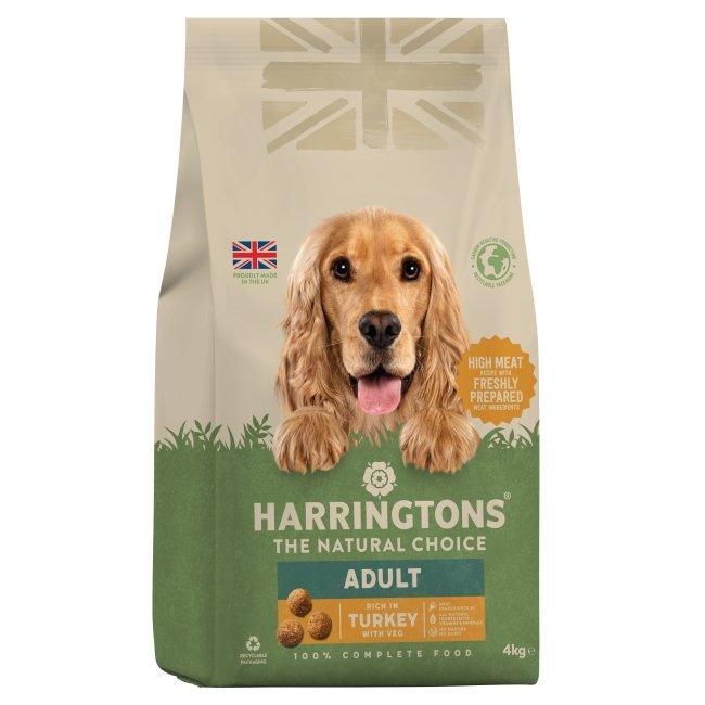 Harringtons Dog Turkey & Rice 3x4kg | Luxury Home Accessories | Heulog Glow