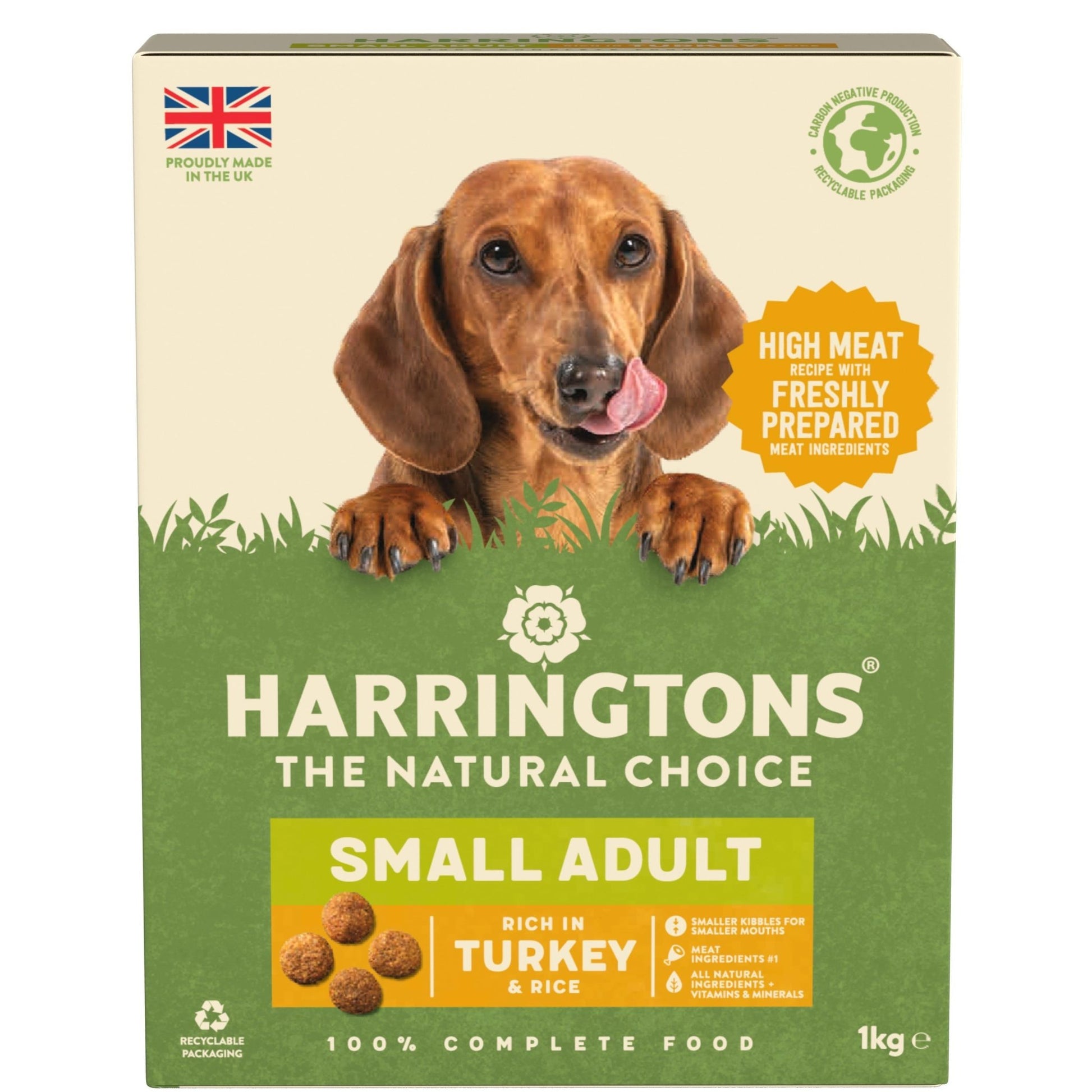 Harringtons Small Dog Turkey 5x1kg | Luxury Home Accessories | Heulog Glow