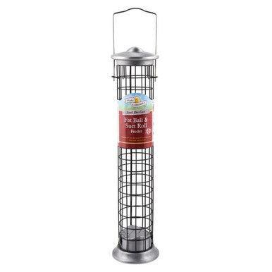 Harrisons Steel Die Cast Suet Roll and Fat Ball Feeder 40cm | Luxury Home Accessories | Heulog Glow
