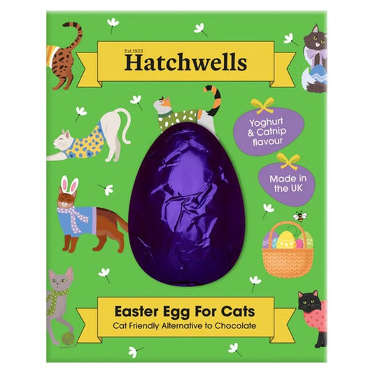 Hatchwells Easter Egg for Cats 50g | Luxury Home Accessories | Heulog Glow