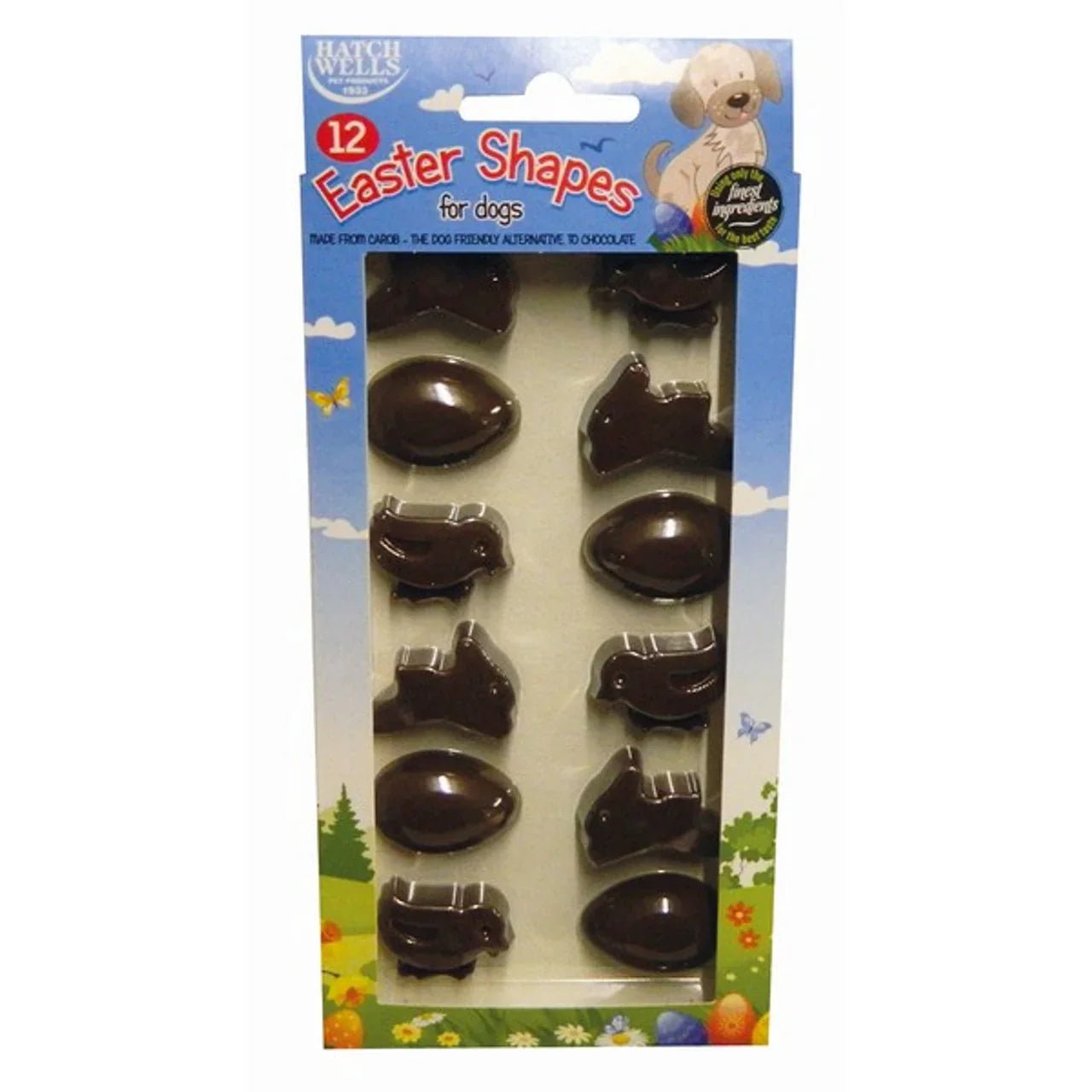 Hatchwells Easter Shapes for Dogs 40g | Luxury Home Accessories | Heulog Glow