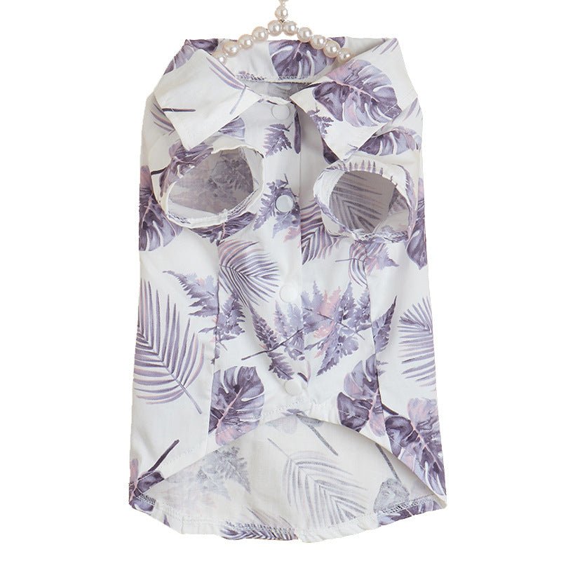 Hawaiian Style Beach Vacation Dog Clothes | Luxury Home Accessories | Heulog Glow