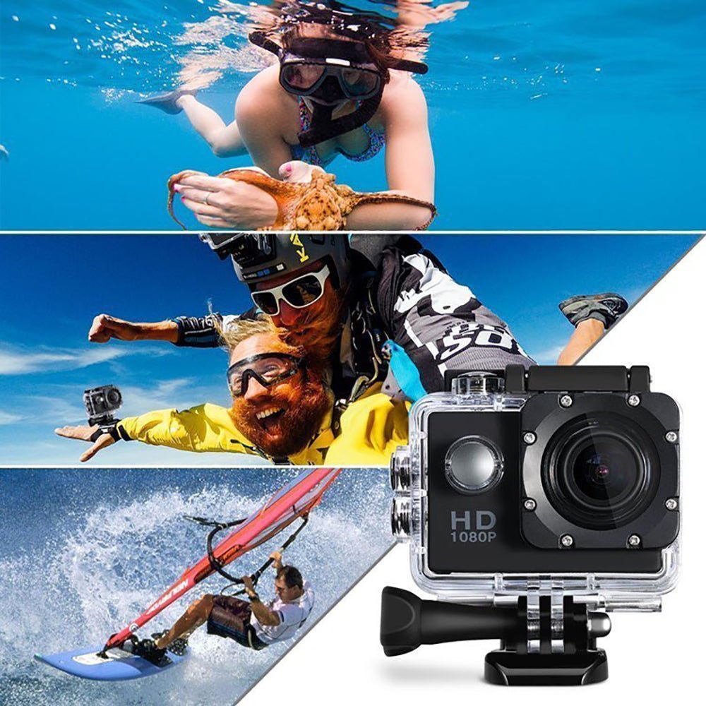 HD High-definition 1080P Action Sports Waterproof DV Camera | Luxury Home Accessories | Heulog Glow