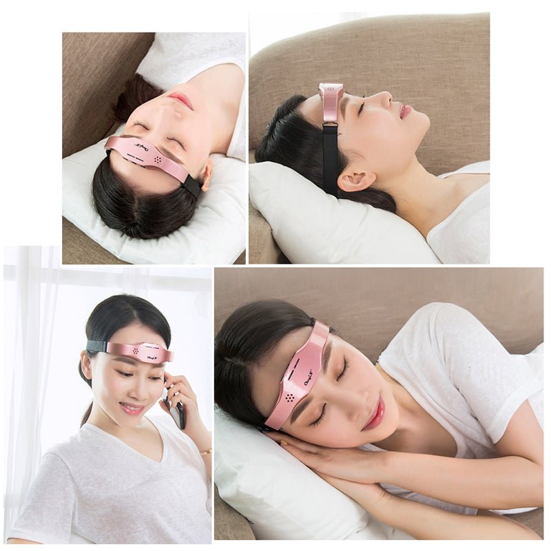 Head Massager Wireless Stress Relief Brain Massage Helmet Unisex Sleep Therapy Device | Luxury Home Accessories | Heulog Glow