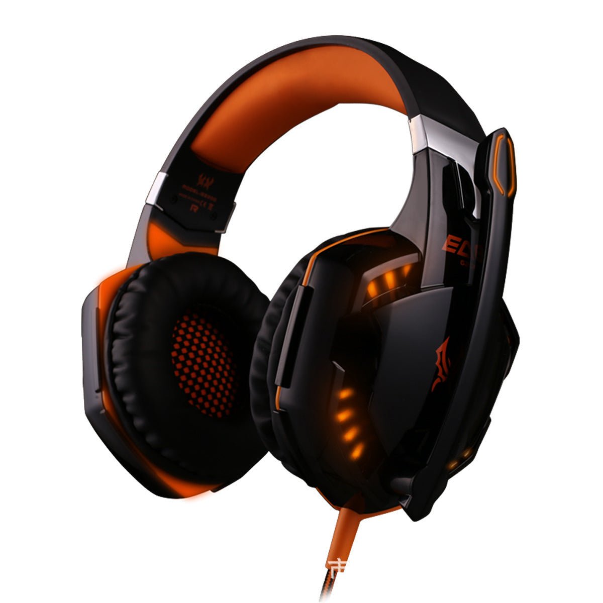 Head-Mounted Heavy Bass Gaming Headset With Microphone Noise Reduction | Luxury Home Accessories | Heulog Glow