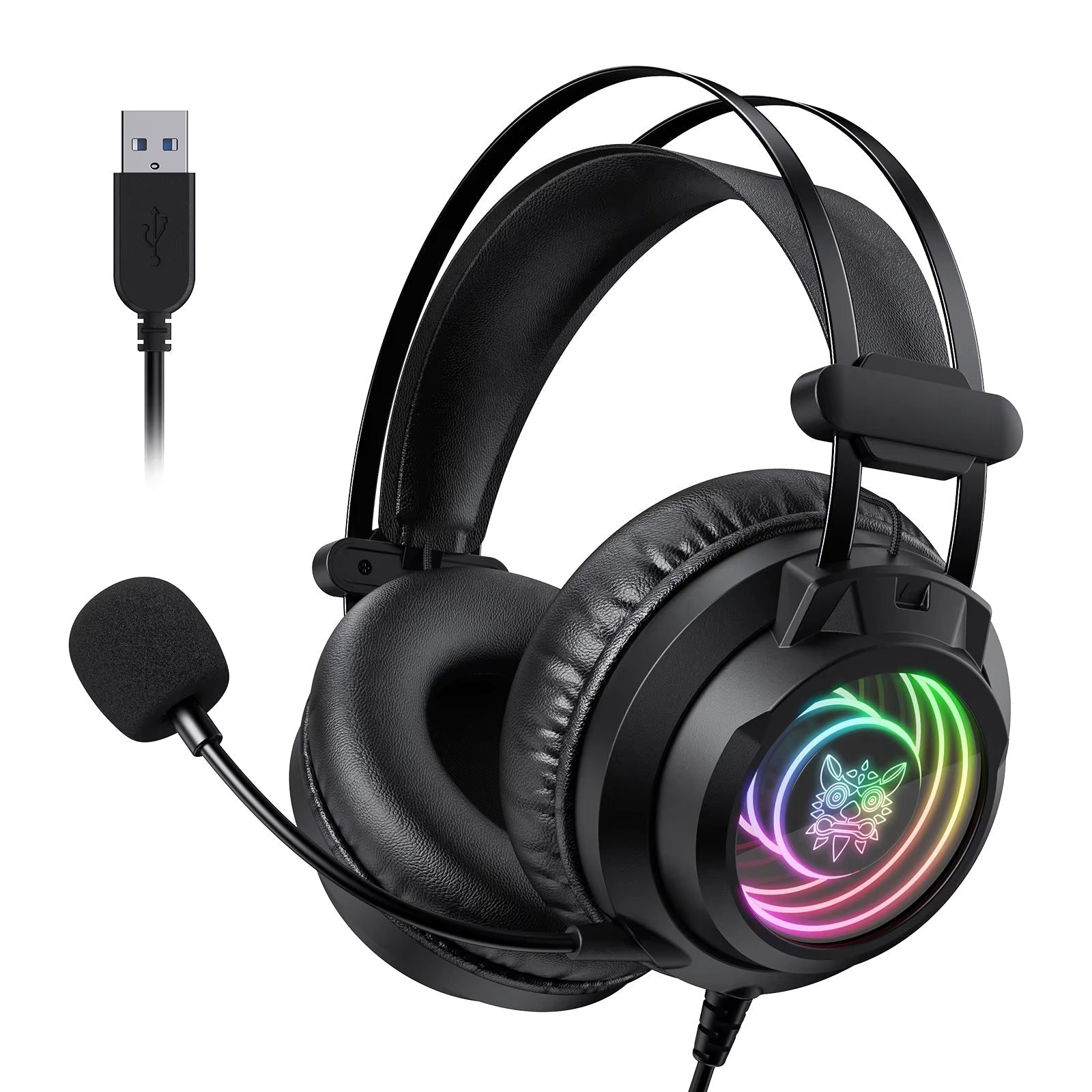 Headphones Laptop Gaming Infinite Surround Headphones | Luxury Home Accessories | Heulog Glow