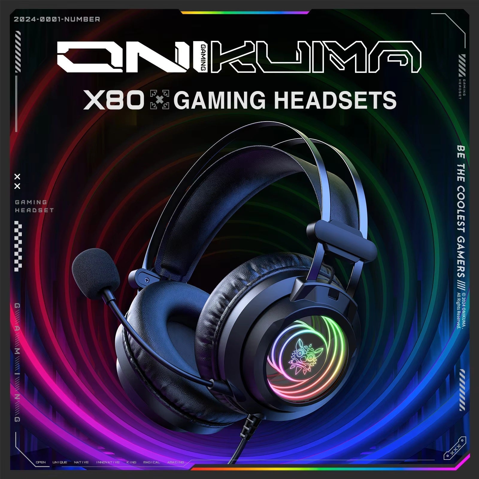 Headphones Laptop Gaming Infinite Surround Headphones | Luxury Home Accessories | Heulog Glow