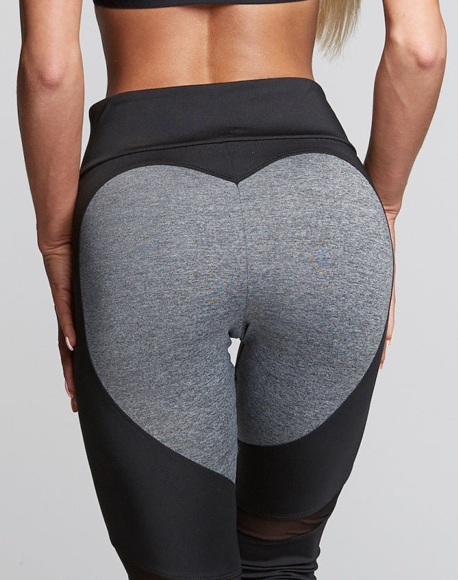 Heart Push Up Leggings Workout | Luxury Home Accessories | Heulog Glow