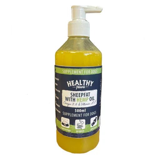 Heathly Paws Sheepfat with Hempseed Oil 500ml | Luxury Home Accessories | Heulog Glow
