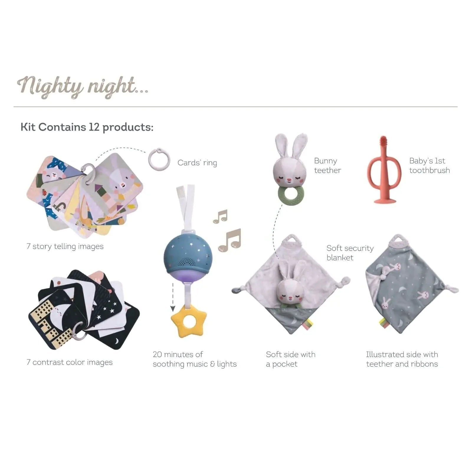 Hello Baby Bedtime Kit | Luxury Home Accessories | Heulog Glow