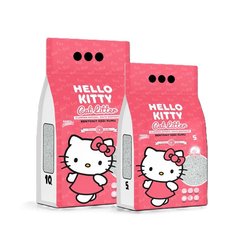 Hello Kitty Bentonite Baby Powder Litter 5 L | Luxury Home Accessories | Heulog Glow