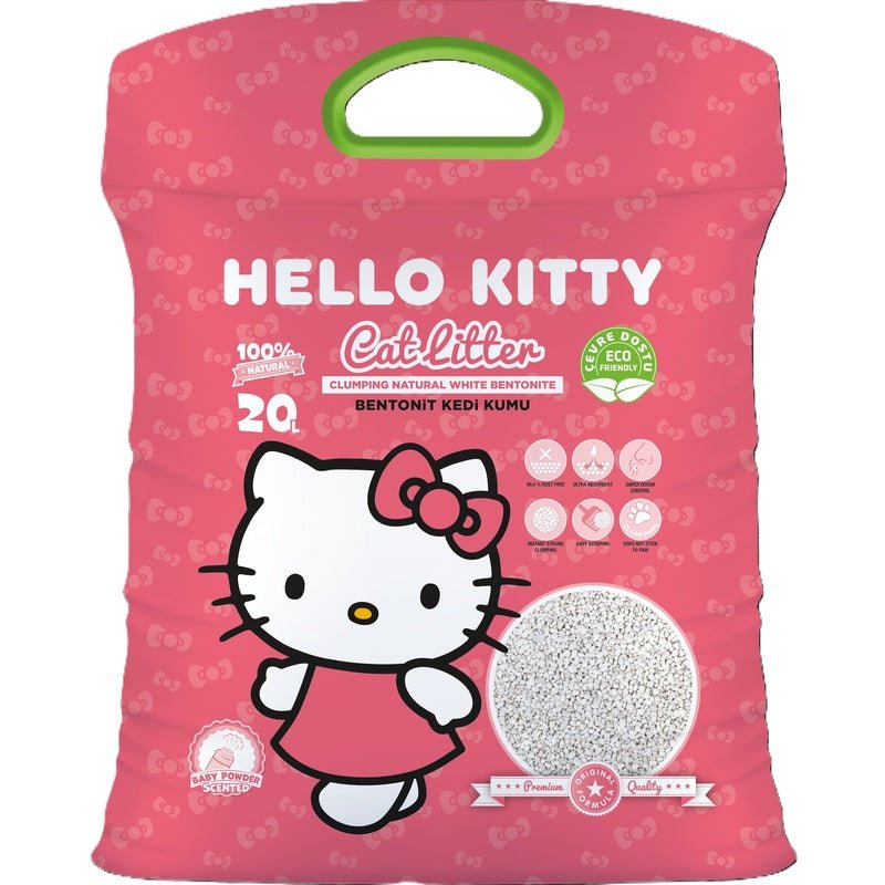Hello Kitty Bentonite Baby Powder Nonwoven Bag Cat Litter 20 L | Luxury Home Accessories | Heulog Glow