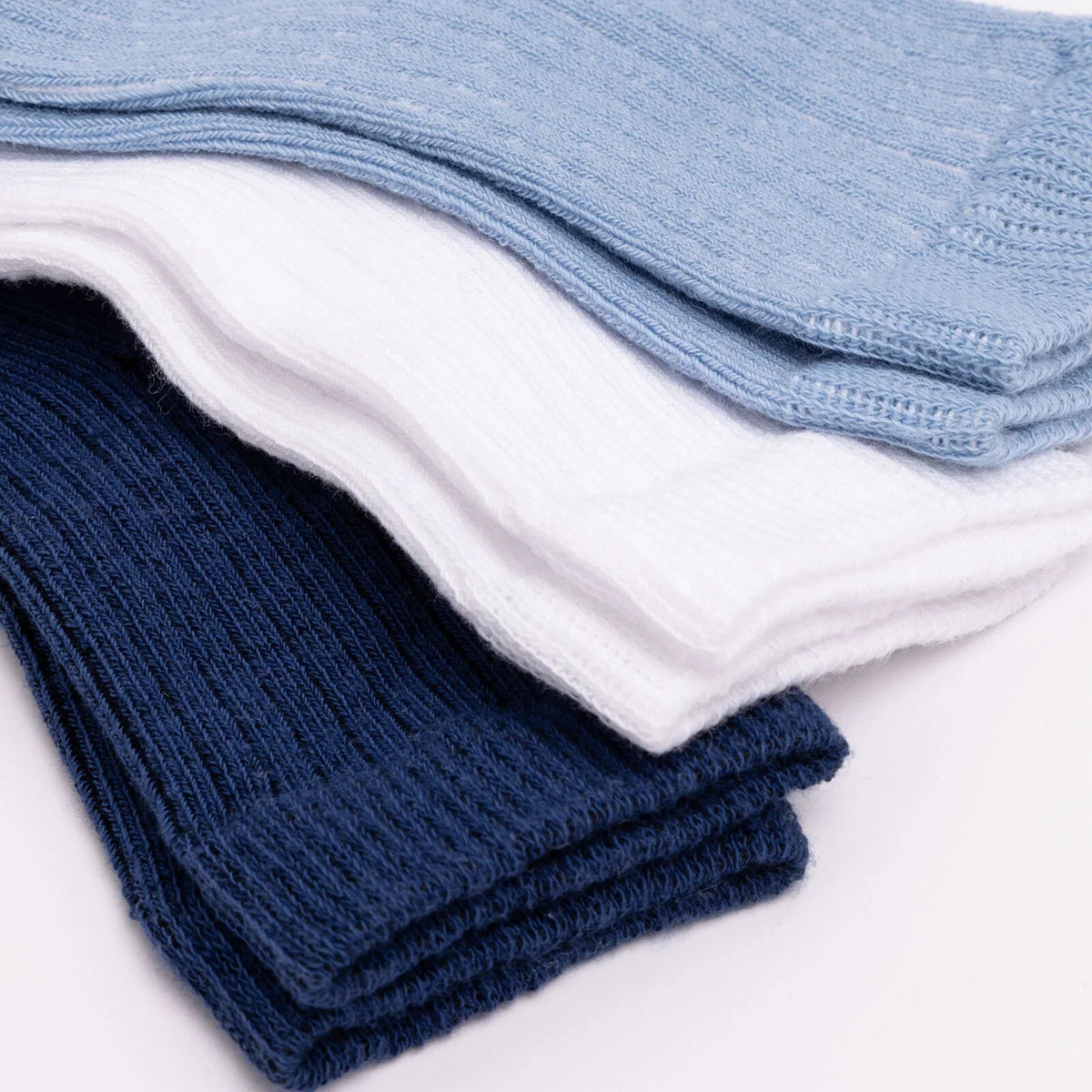 HelloBaby Ankle Socks 3 pcs - Navy Blue | Luxury Home Accessories | Heulog Glow