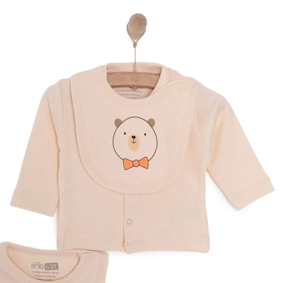 HelloBaby Boy Newborn Set 10 pcs - Ecru | Luxury Home Accessories | Heulog Glow