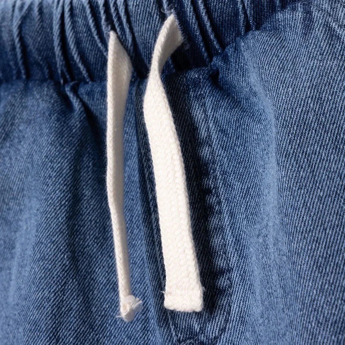 HelloBaby Boys Denim Shorts Lace-up Little Sailor Above the Knee - Blue | Luxury Home Accessories | Heulog Glow