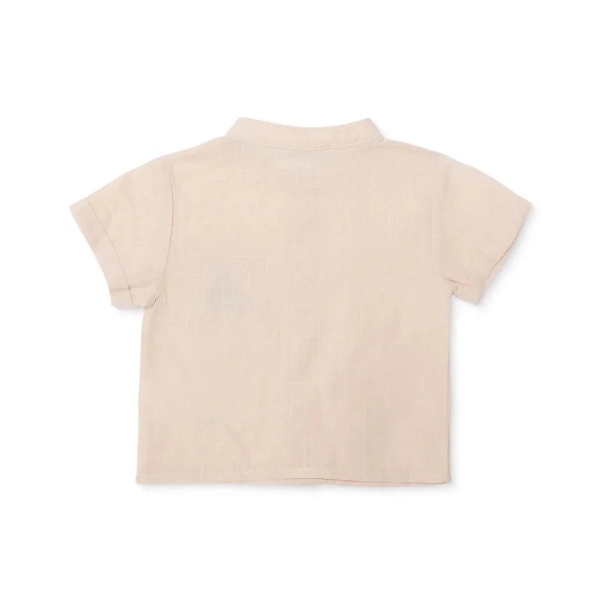 HelloBaby Boys Shirt Nautical Print Buttoned Little Sailor Mandarin Collar Long Sleeve - Beige | Luxury Home Accessories | Heulog Glow