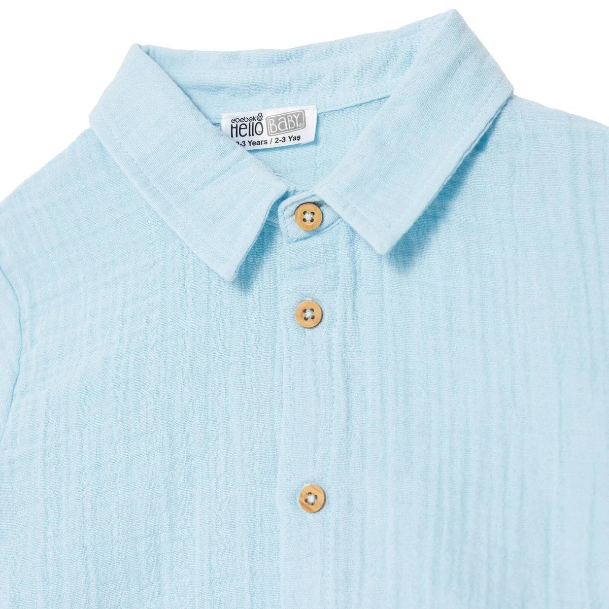HelloBaby Boys Shirt & Shorts Set Buttoned Little Sailor Shirt Collar Above the Knee Short Sleeve - Blue | Luxury Home Accessories | Heulog Glow