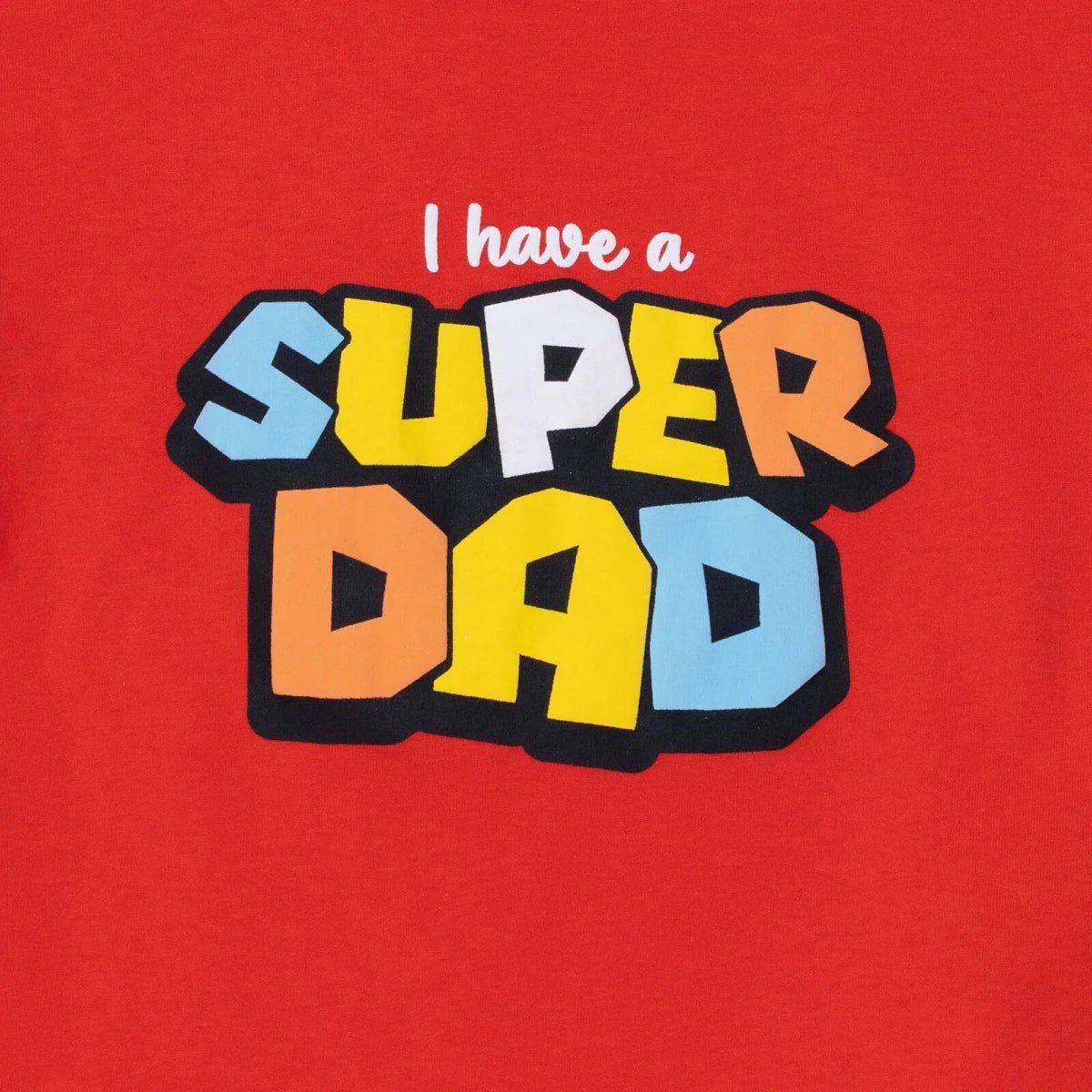 HelloBaby Boys T-shirt Slogan I Love Dad Print Crew Neck Short Sleeve - Red | Luxury Home Accessories | Heulog Glow