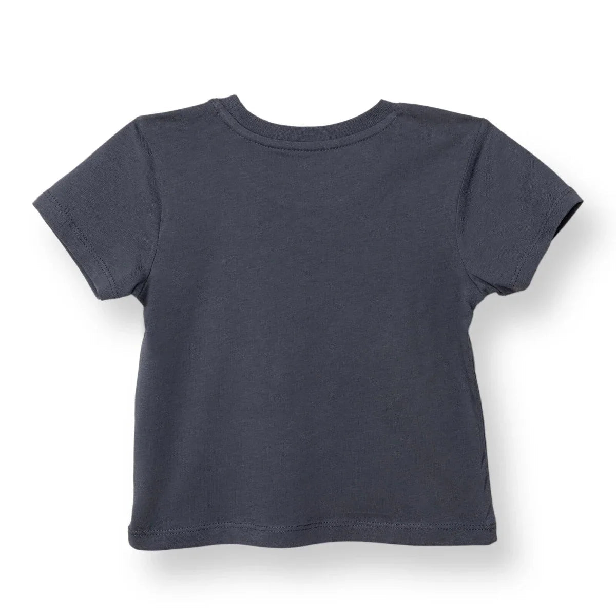 HelloBaby Boys T-shirt Slogan Print Crew Neck Short Sleeve - Charcoal | Luxury Home Accessories | Heulog Glow