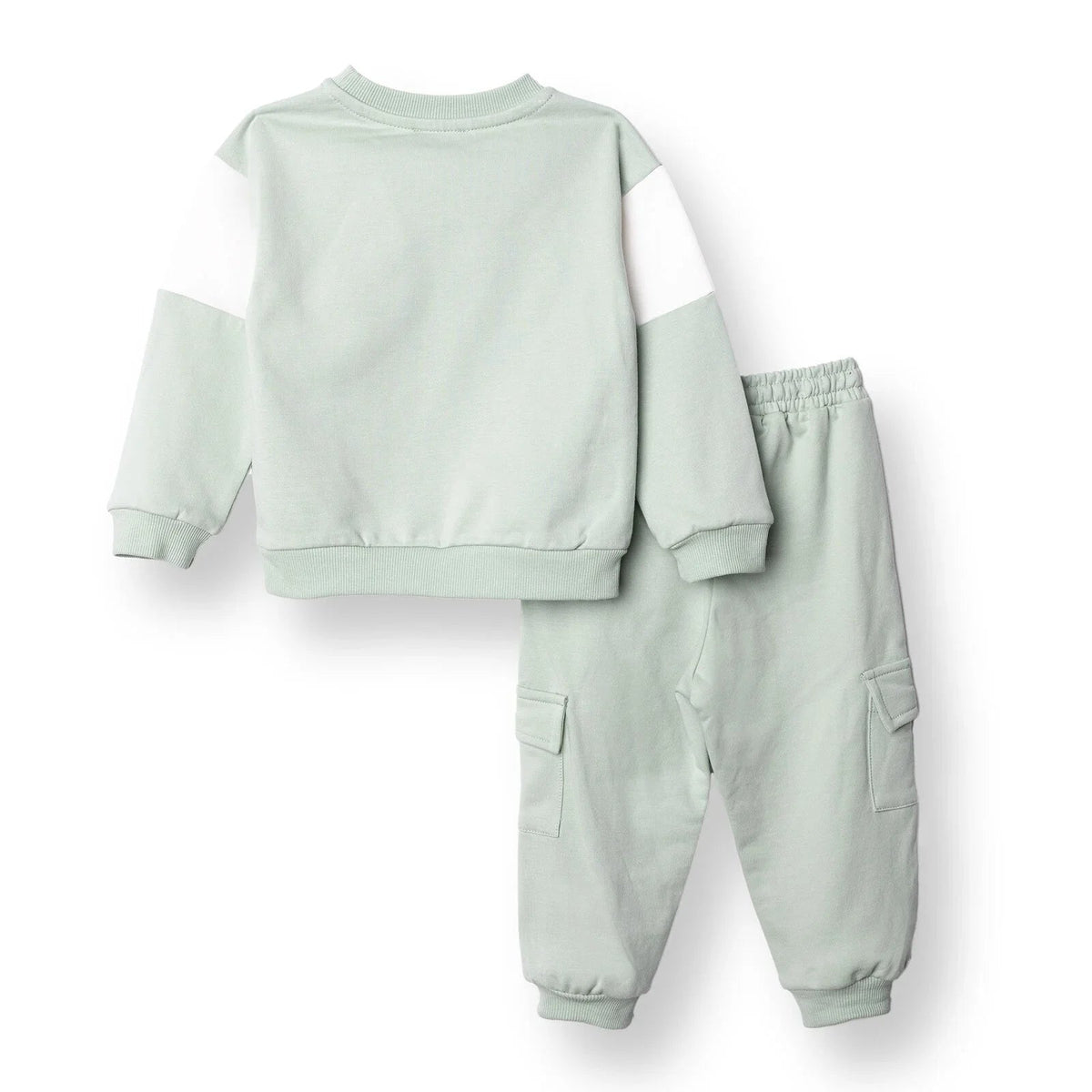 HelloBaby Boys Tracksuit Animal Crew Neck Long Leg Long Sleeve - Green | Luxury Home Accessories | Heulog Glow