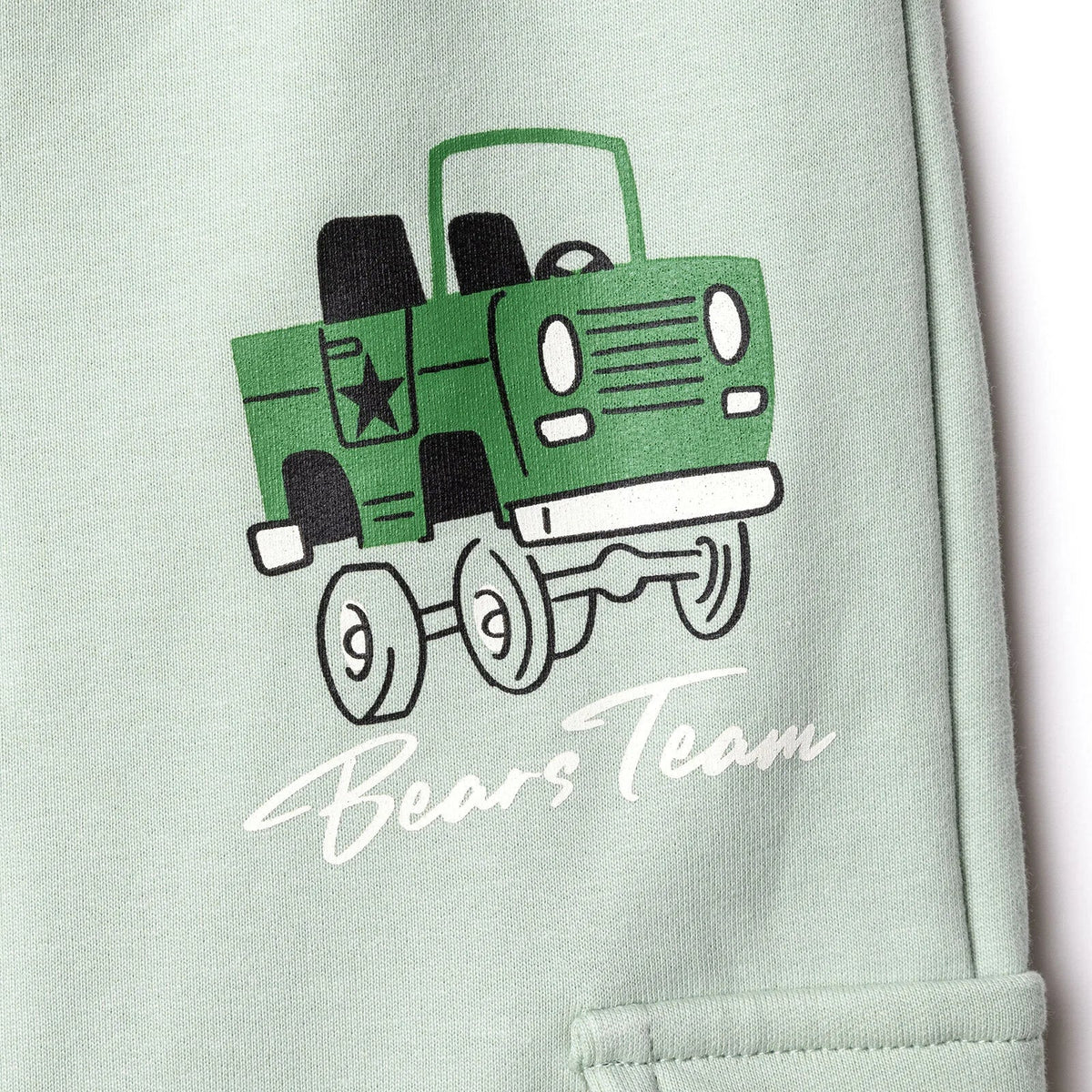HelloBaby Boys Tracksuit Animal Crew Neck Long Leg Long Sleeve - Green | Luxury Home Accessories | Heulog Glow