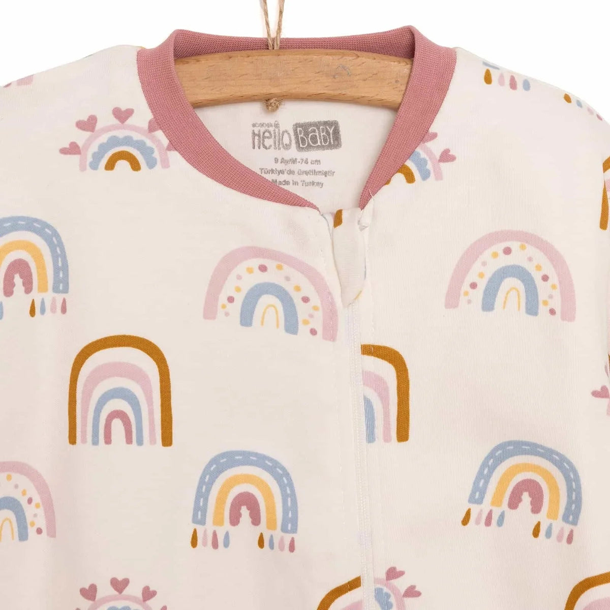 HelloBaby Girl Sleepsuit - Ecru | Luxury Home Accessories | Heulog Glow