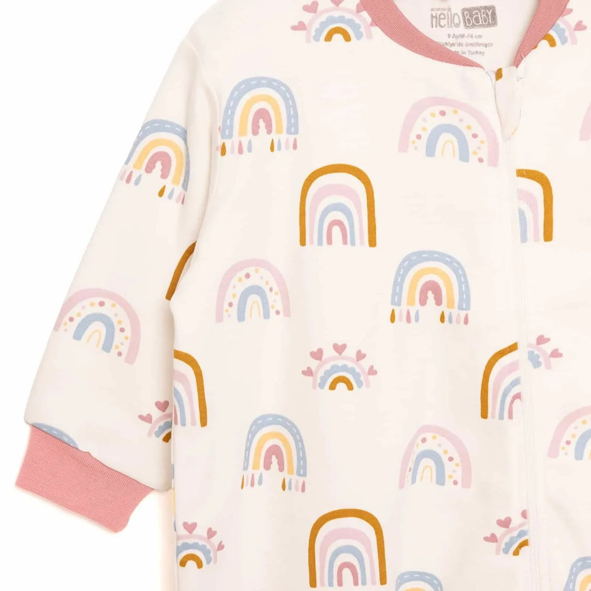 HelloBaby Girl Sleepsuit - Ecru | Luxury Home Accessories | Heulog Glow