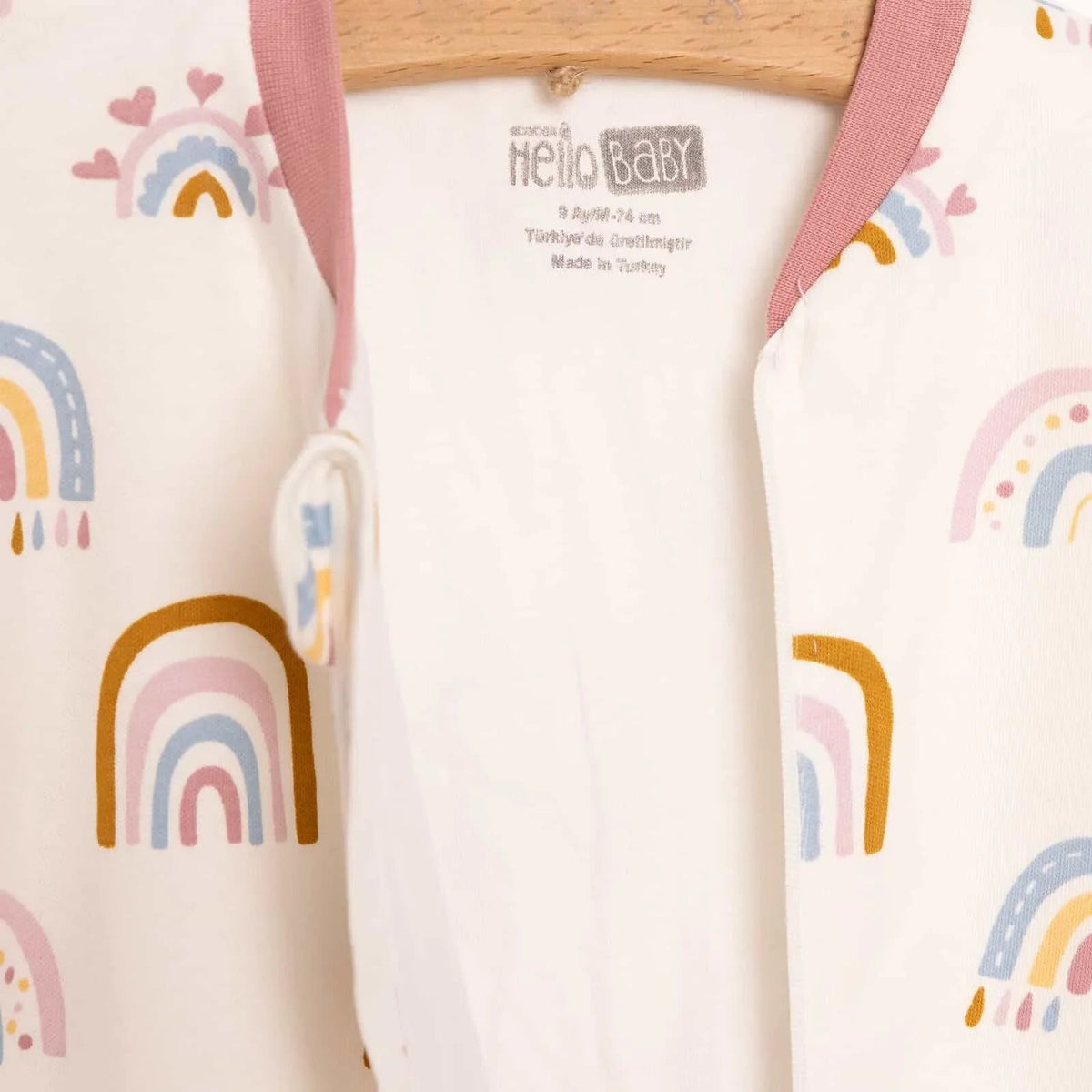 HelloBaby Girl Sleepsuit - Ecru | Luxury Home Accessories | Heulog Glow