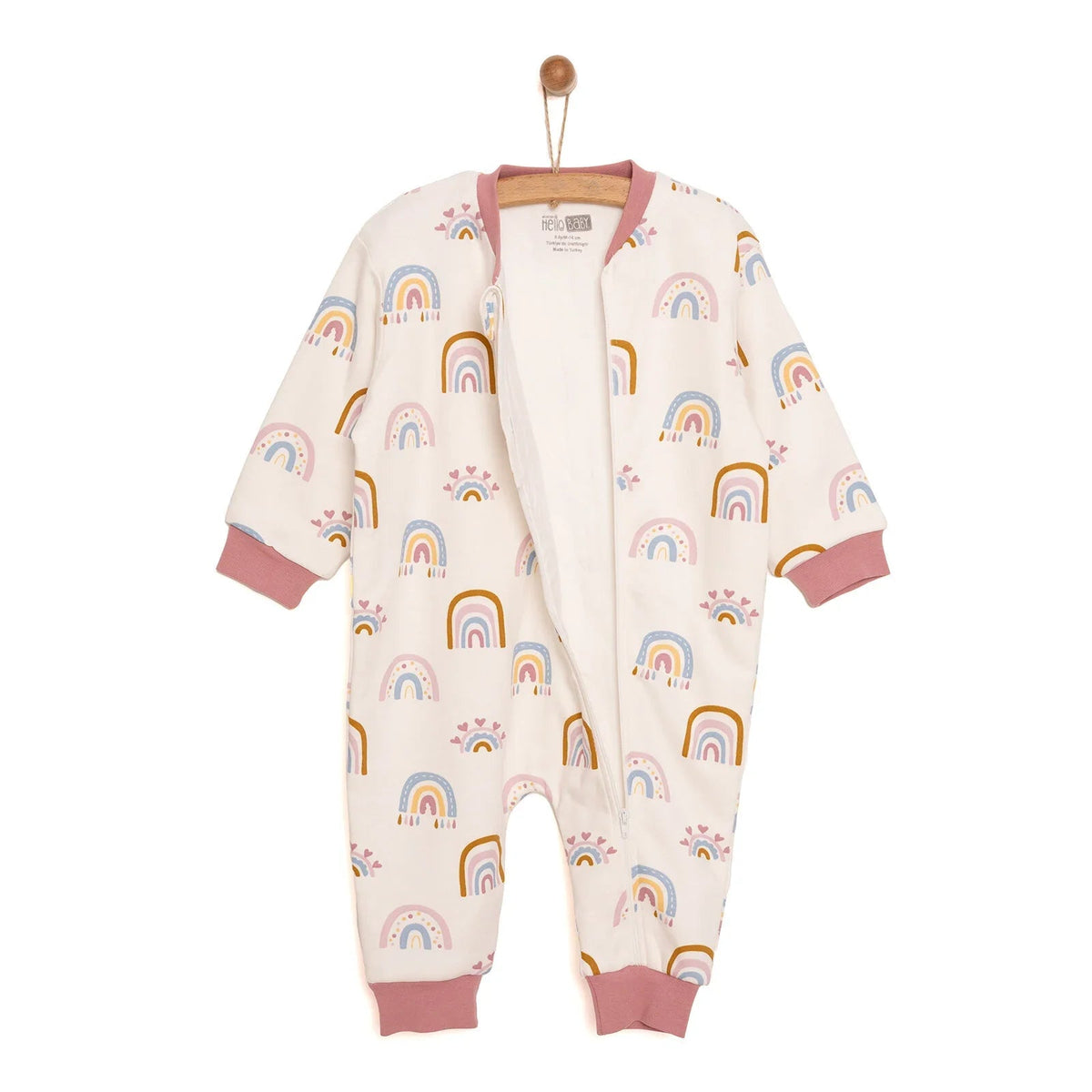 HelloBaby Girl Sleepsuit - Ecru | Luxury Home Accessories | Heulog Glow