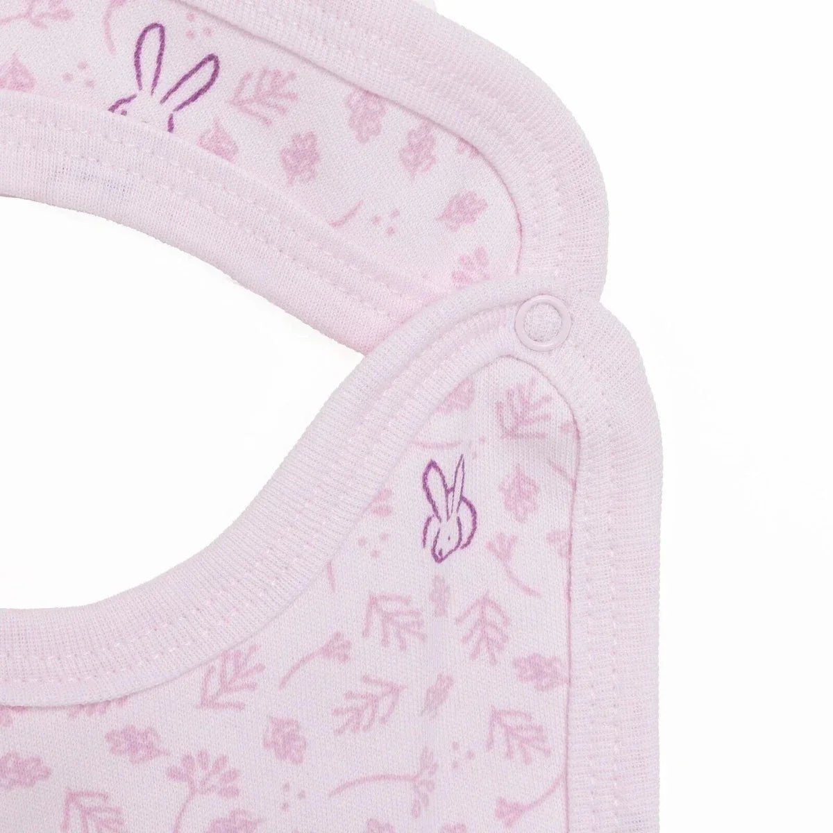 HelloBaby Girls 5-Piece Newborn Hospital Box Set Animal Print Snap Fastening Envelope Neck Full Leng - Ecru | Luxury Home Accessories | Heulog Glow