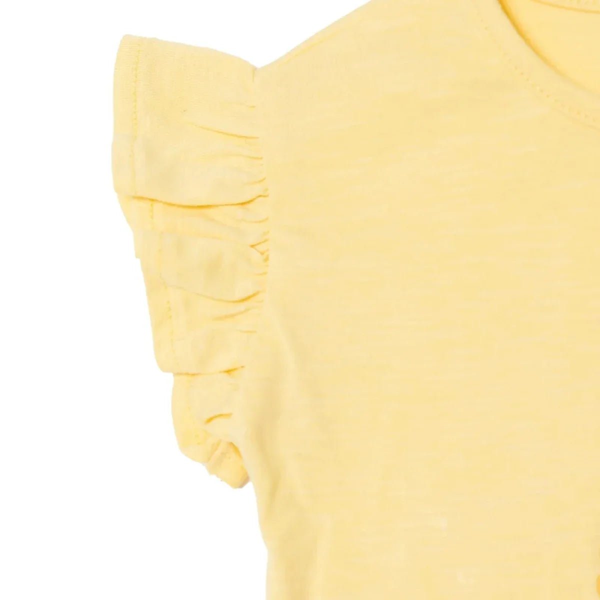 HelloBaby Girls Blouse & Leggings Set Ditsy Flower Crew Neck Full Length Short Sleeve - Yellow | Luxury Home Accessories | Heulog Glow