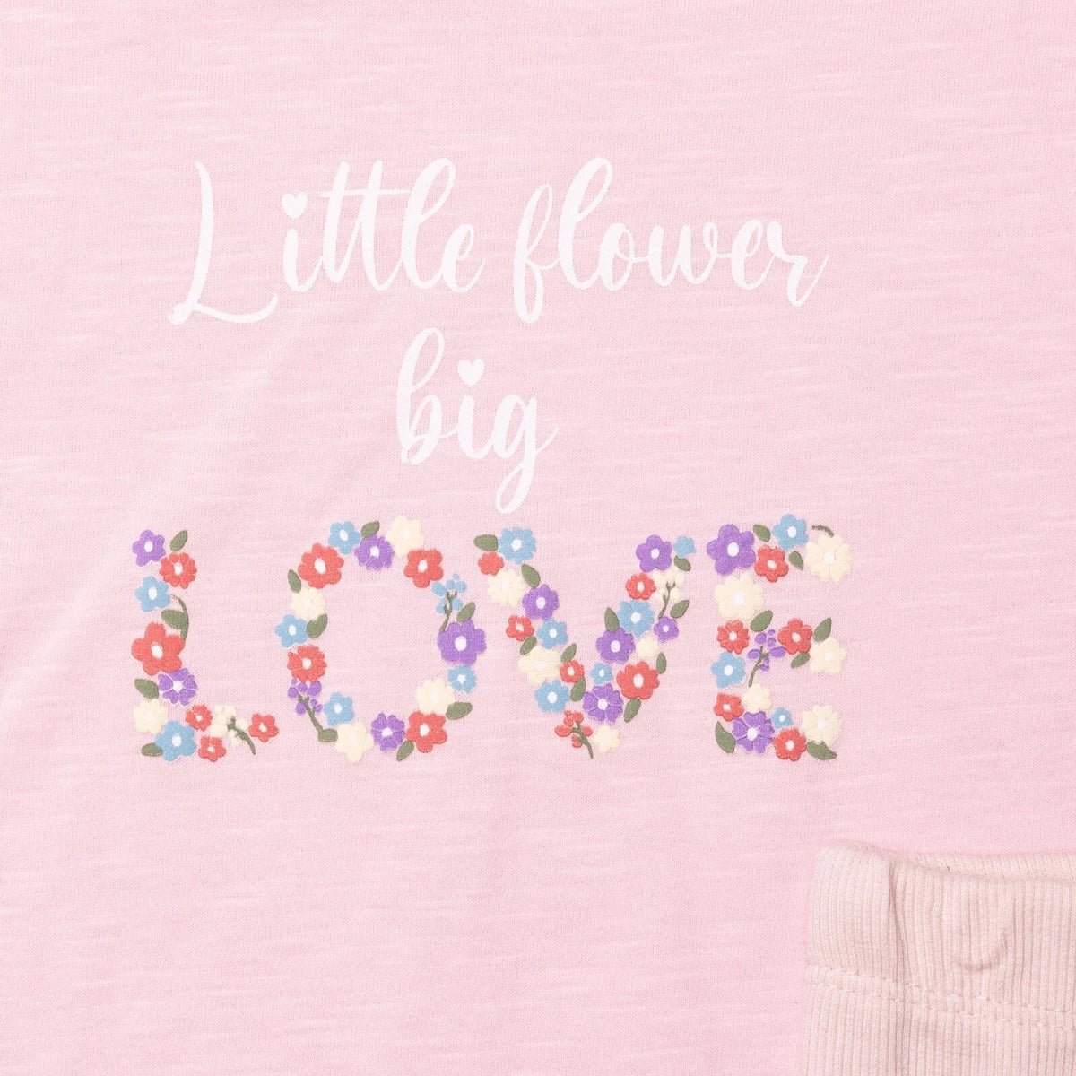 HelloBaby Girls Blouse & Leggings Set Text Print Pastel Dreams Crew Neck Full Length Short Sleeve - Pink | Luxury Home Accessories | Heulog Glow