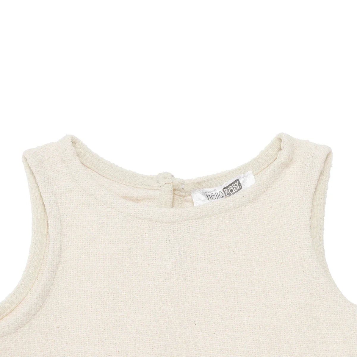 HelloBaby Girls Blouse & Shorts Set Pastel Dreams Crew Neck Short Length Sleeveless - Ecru | Luxury Home Accessories | Heulog Glow