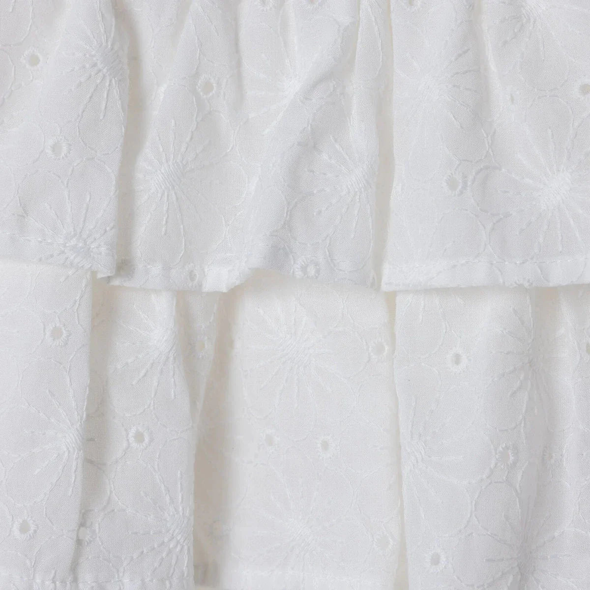 HelloBaby Girls Dress Berry Belle Peter Pan Collar Short Sleeve - White | Luxury Home Accessories | Heulog Glow
