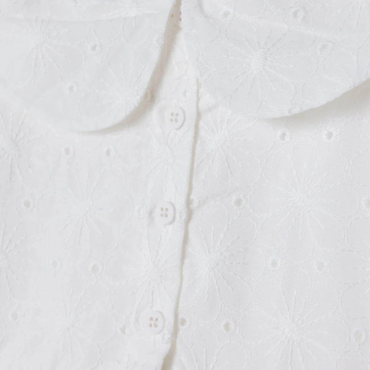 HelloBaby Girls Dress Berry Belle Peter Pan Collar Short Sleeve - White | Luxury Home Accessories | Heulog Glow