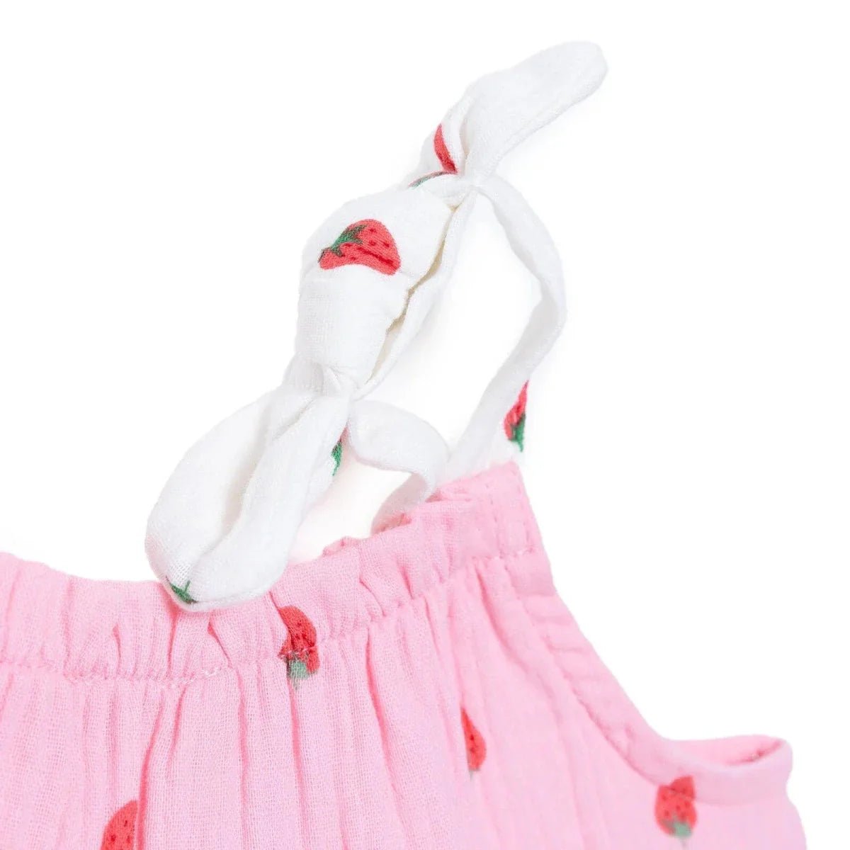 HelloBaby Girls Dress Buttoned Berry Belle Crew Neck Short Sleeve - Pink Printed | Luxury Home Accessories | Heulog Glow