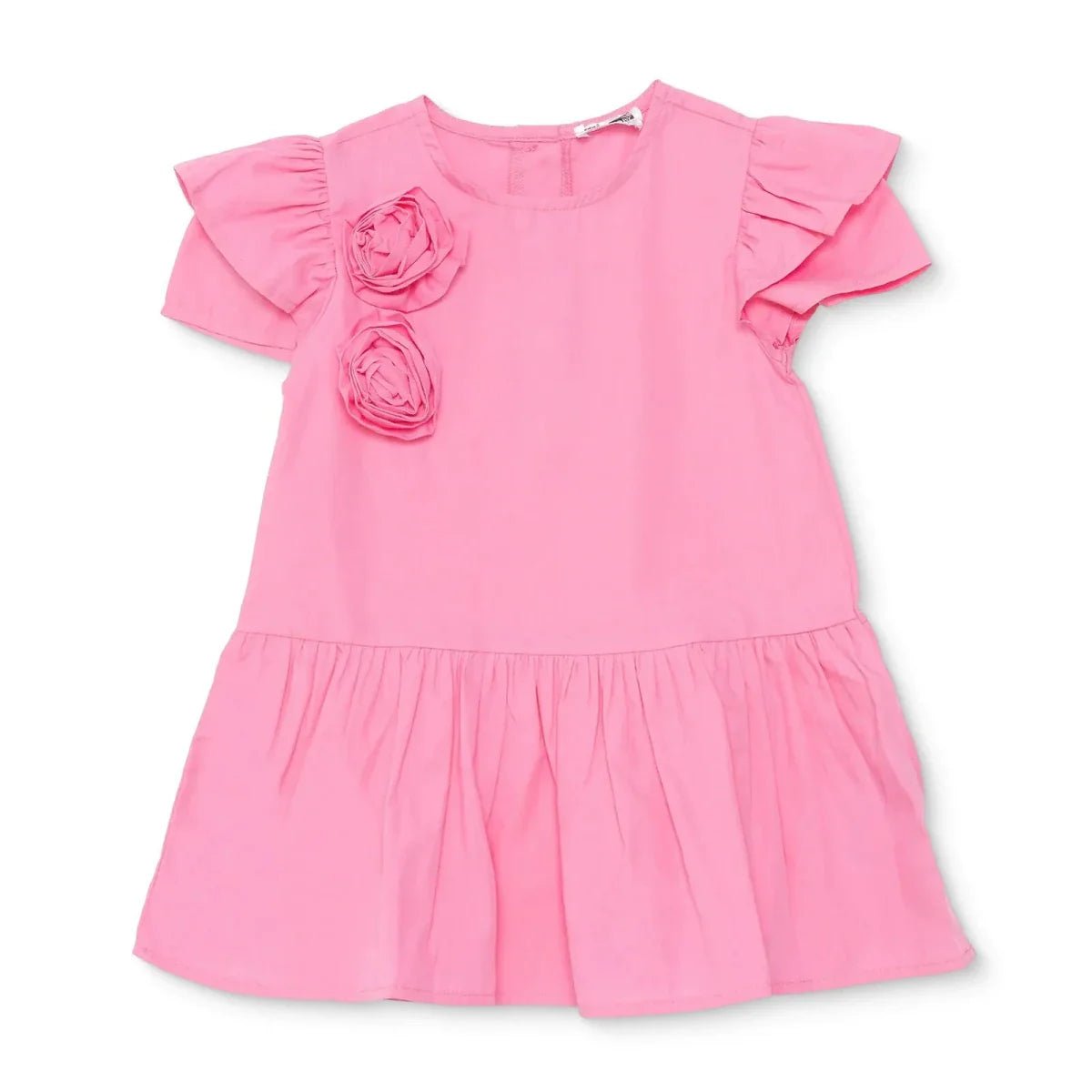 HelloBaby Girls Dress Flower Flower Garden Crew Neck Short Sleeve - Pink | Luxury Home Accessories | Heulog Glow
