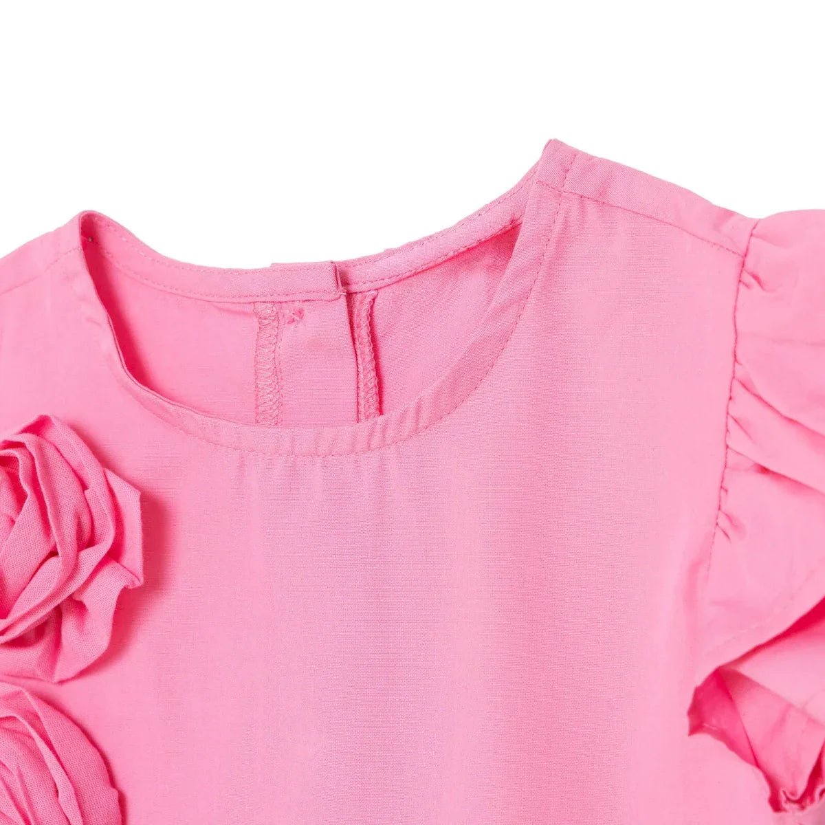 HelloBaby Girls Dress Flower Flower Garden Crew Neck Short Sleeve - Pink | Luxury Home Accessories | Heulog Glow