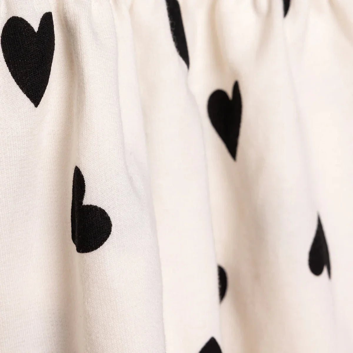 HelloBaby Girls Dress Heart Crew Neck Long Sleeve - Ecru Printed | Luxury Home Accessories | Heulog Glow