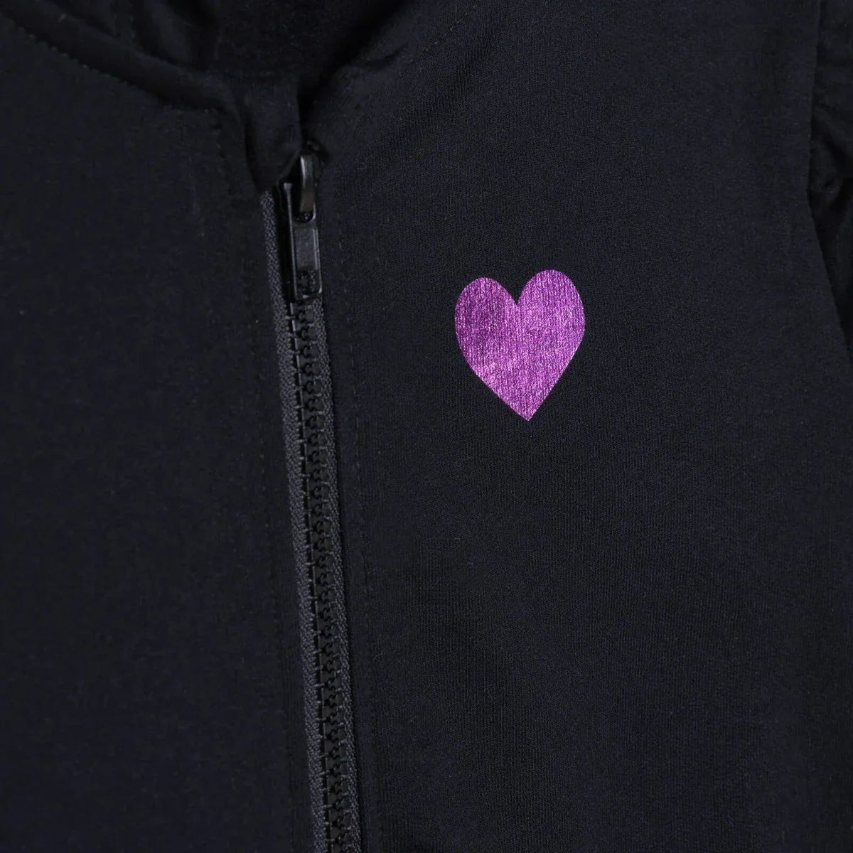 HelloBaby Girls Hooded Cardigan Crew Neck Long Sleeve - Black | Luxury Home Accessories | Heulog Glow