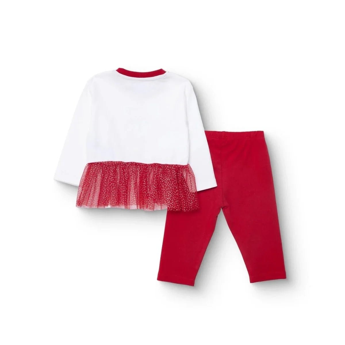 HelloBaby Girls Long Sleeve Pyjamas Set Animal with Poppers Christmas Crew Neck Long Leg Long Sleeve - Red | Luxury Home Accessories | Heulog Glow