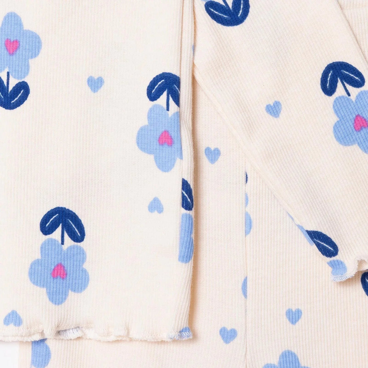 HelloBaby Jogging Set - Ecru Printed | Luxury Home Accessories | Heulog Glow